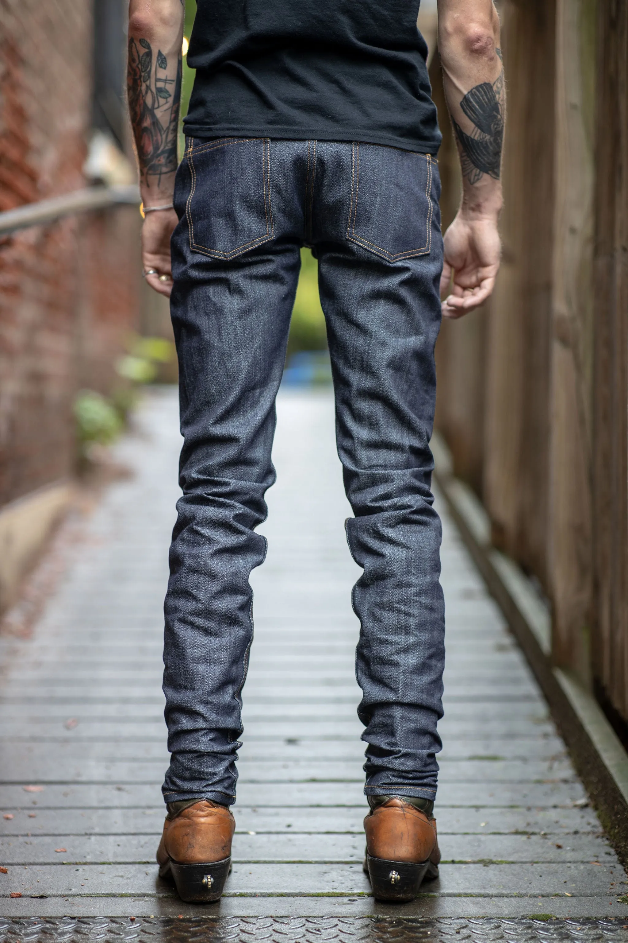 3sixteen NT-100x - Narrow Tapered Indigo Selvedge