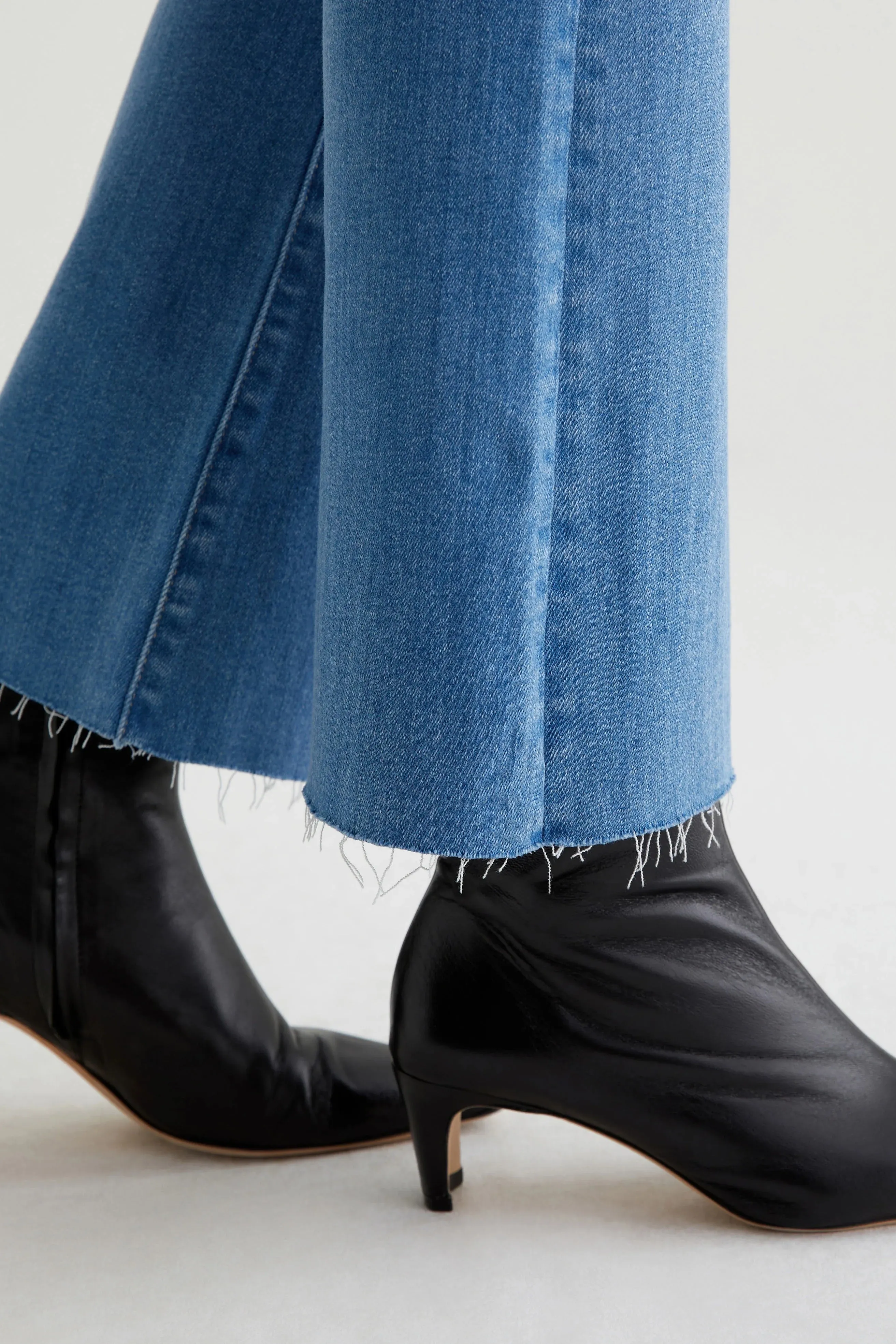 Low Rise Boot Jeans by AG in Angel Wash