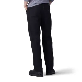 Big & Tall Extreme Motion Lee Loose Straight Jeans, Black