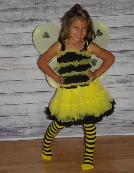 Bumble Bee Pettiskirt Dress (DRESS ONLY)