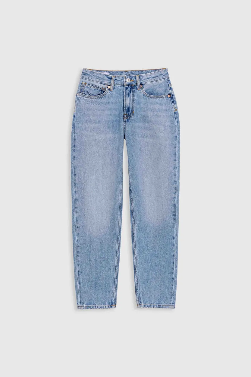 Caroline Cropped Jeans  Blue Reef Super Light
