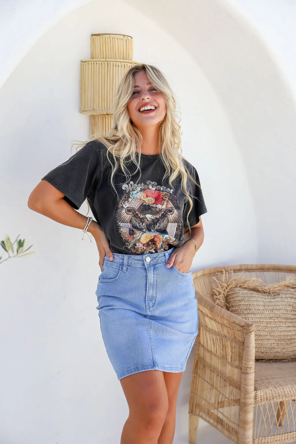 Cora Denim Skirt