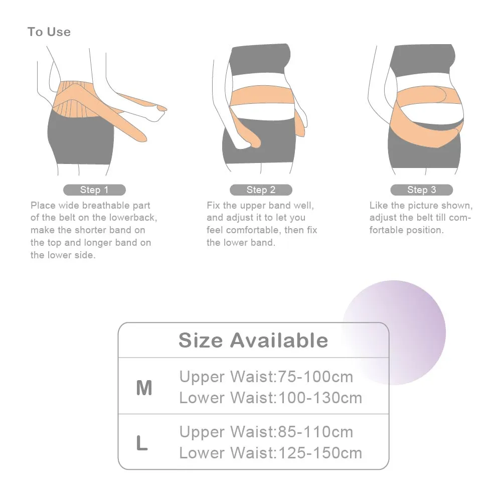 CROSS SHAPE TYPE MATERNITY BEL