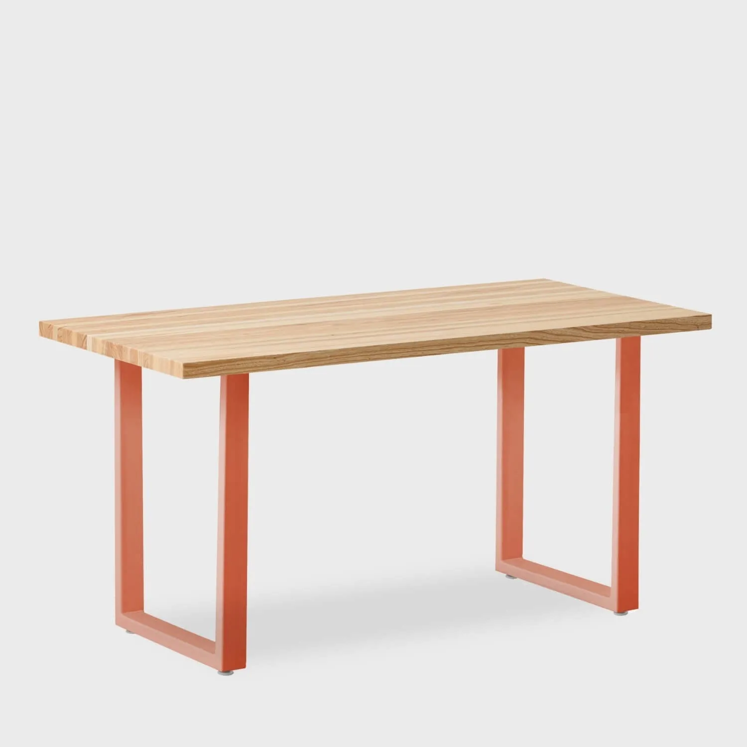 Elements Wood Top Straight Leg Desk