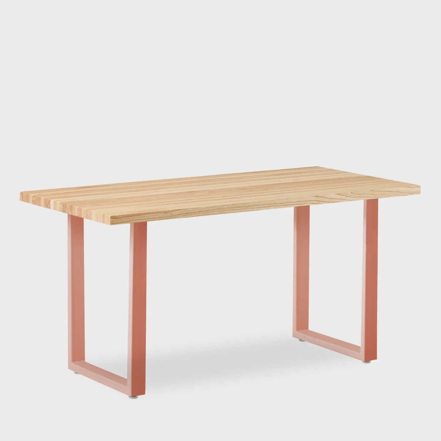 Elements Wood Top Straight Leg Desk