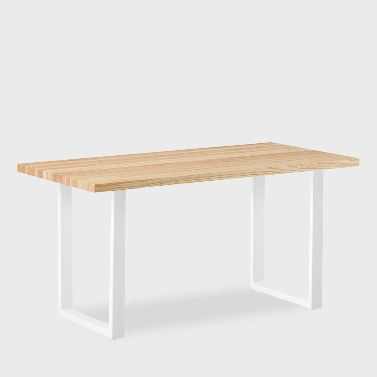 Elements Wood Top Straight Leg Desk