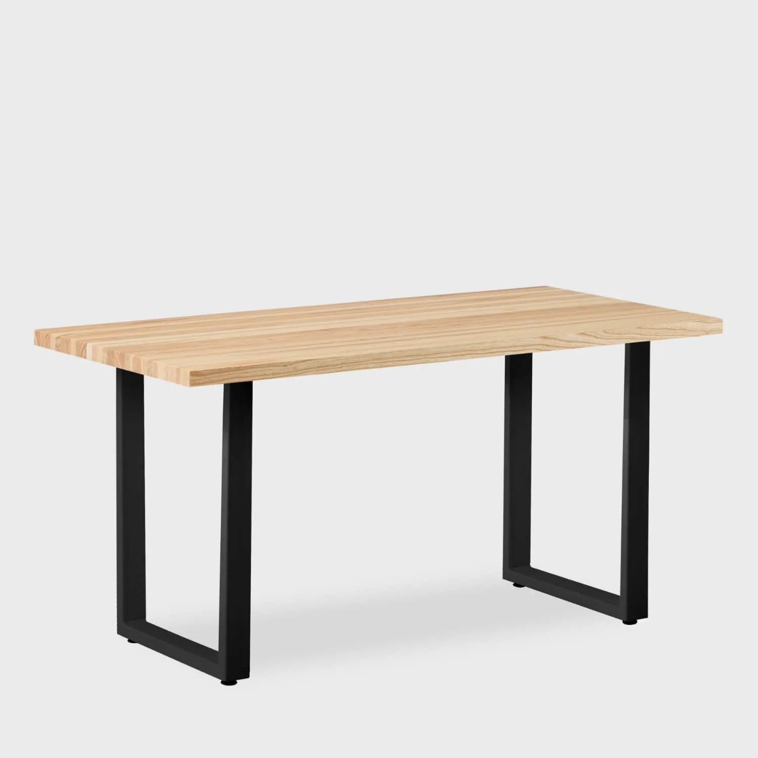 Elements Wood Top Straight Leg Desk