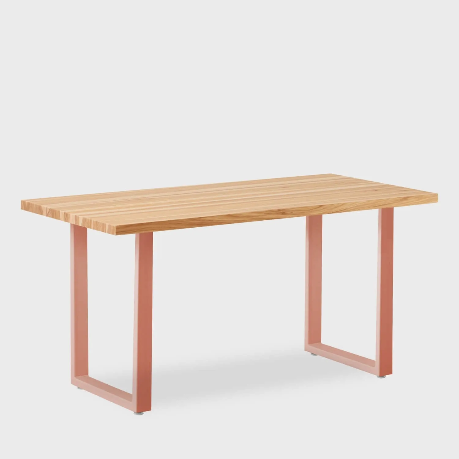 Elements Wood Top Straight Leg Desk