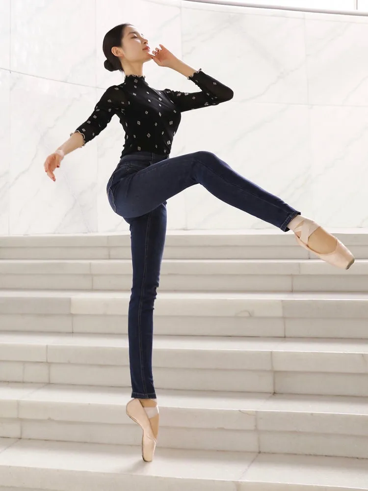 EP YAYING Springy Cropped Jeans