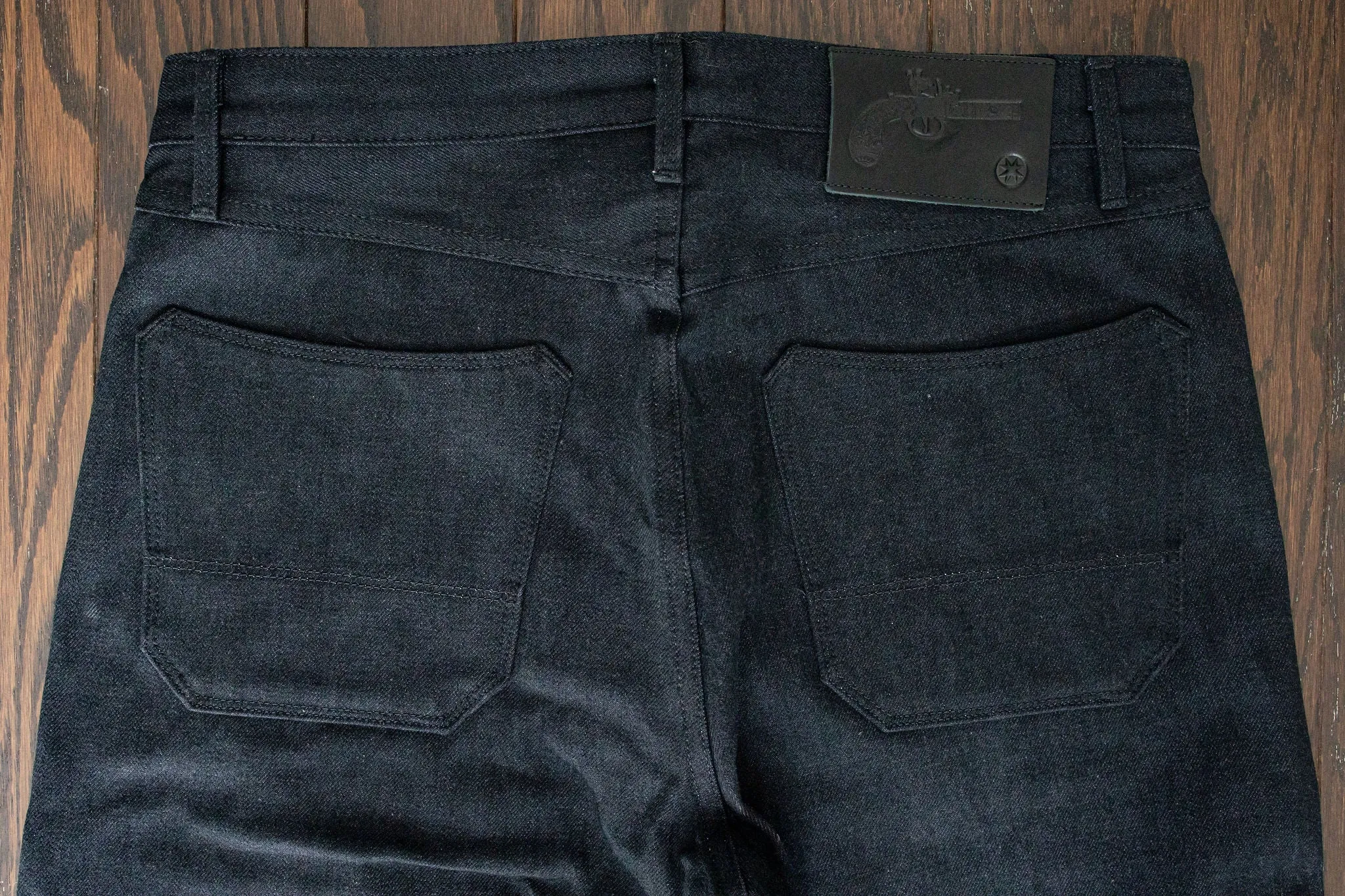 Freenote Cloth Wilkes - Black Grey Denim