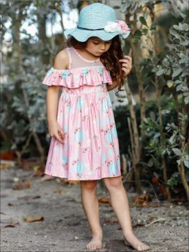 Girls Fly Away in a Hot Air Balloon Dress