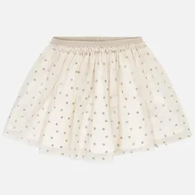 Glittler polka dot skirt