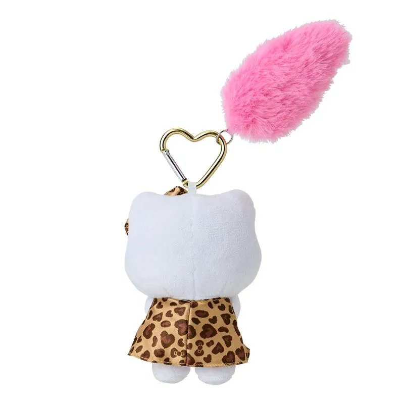 Hello Kitty "Gogo Gal" Carabiner Plush Mascot [Leopard]