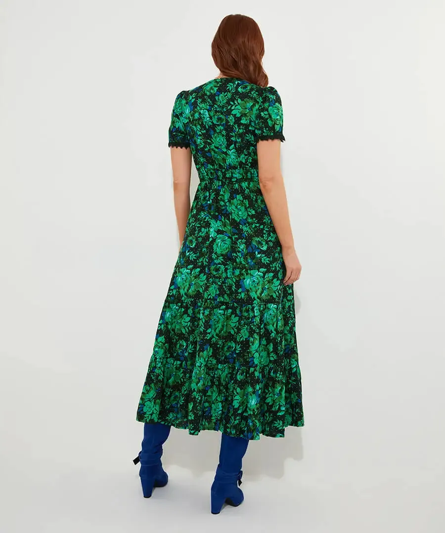 Joe Browns 12 Green Daisy Dreams Dress