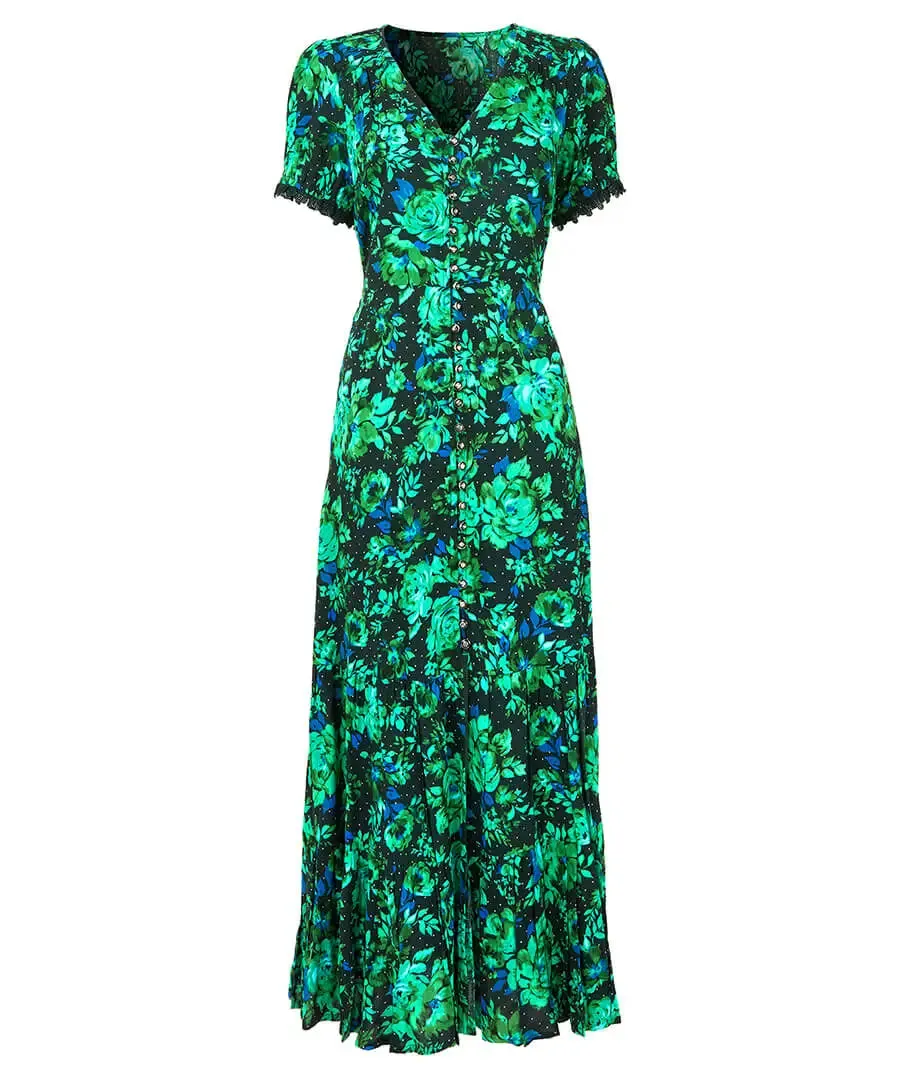 Joe Browns 12 Green Daisy Dreams Dress