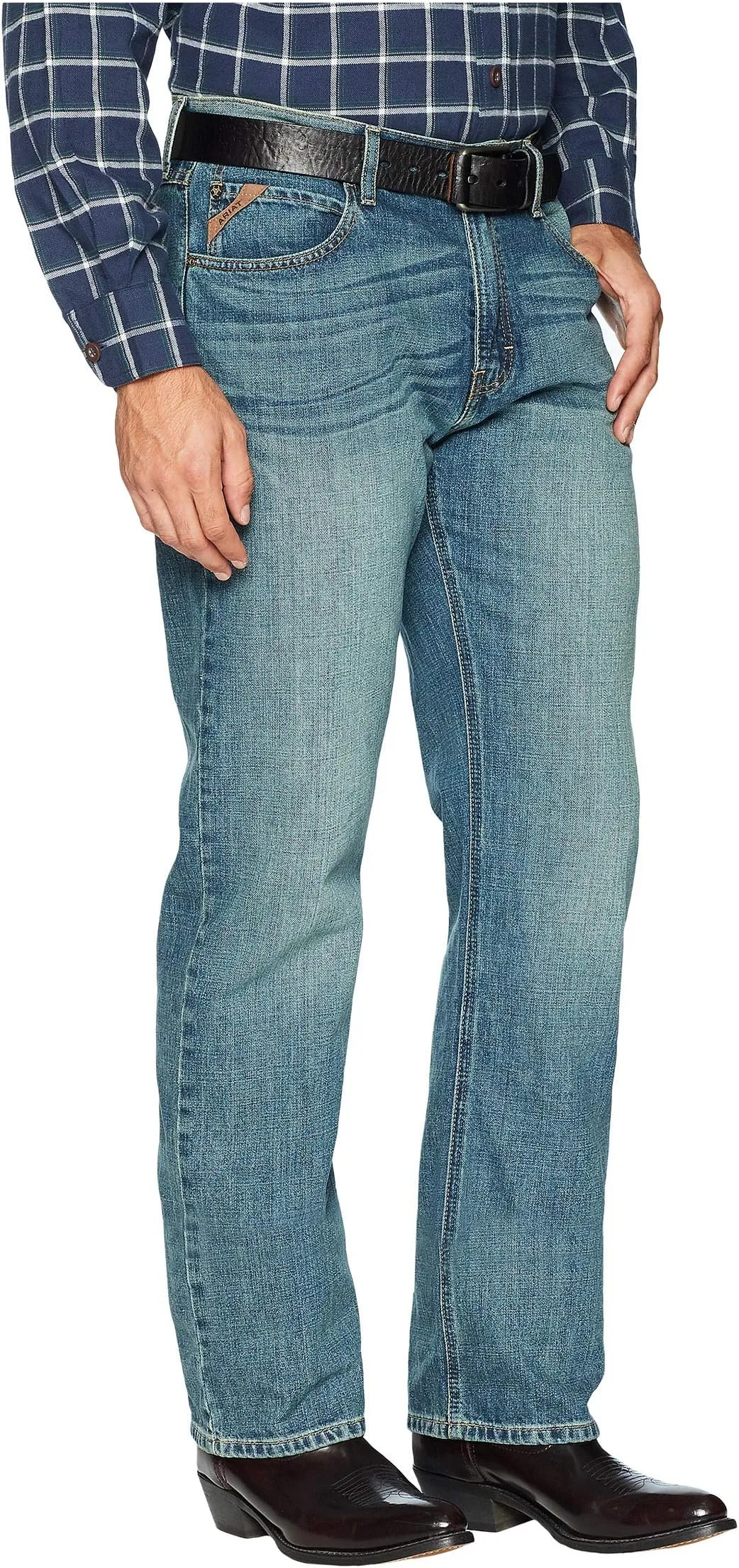 M2 Relaxed Jeans in Granite Ariat, Granite color