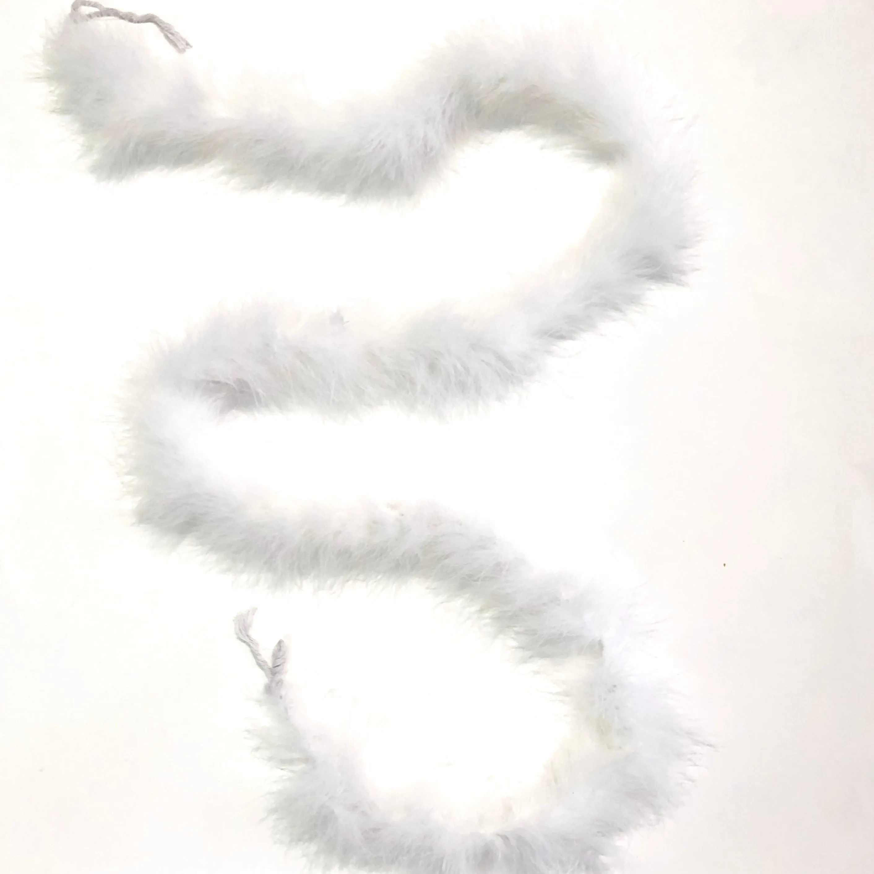 Marabou Feather Boa - White