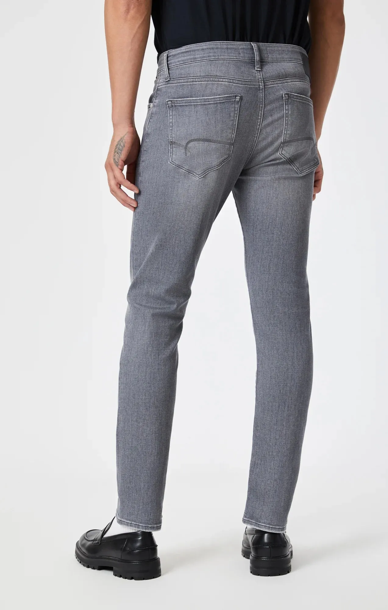 Marcus Slim Straight Leg (Platinum Feather Blue)