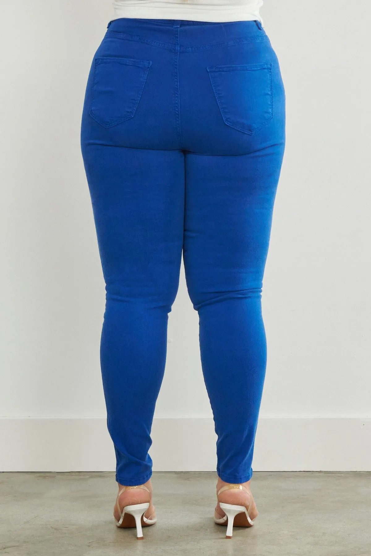 PLUS Berry Skinny Jeans