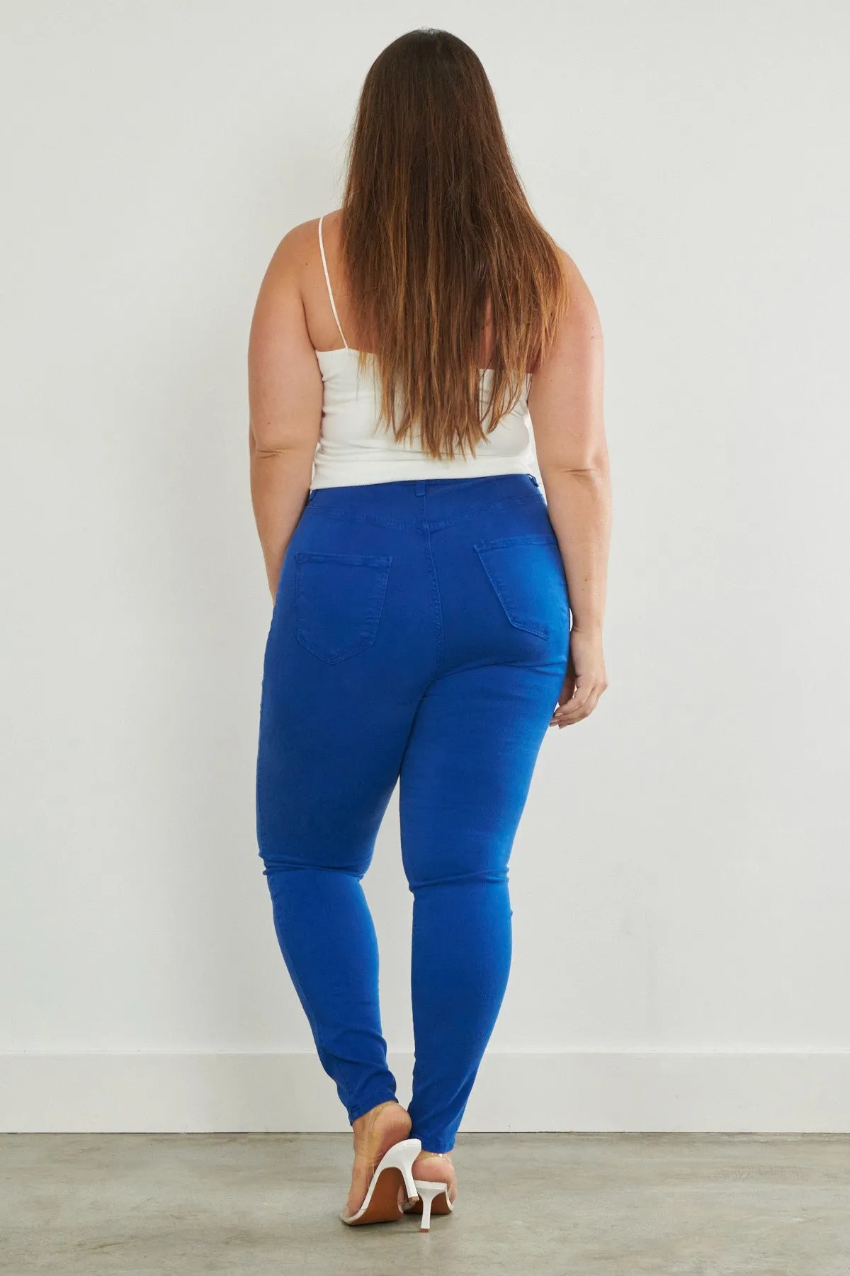 PLUS Berry Skinny Jeans