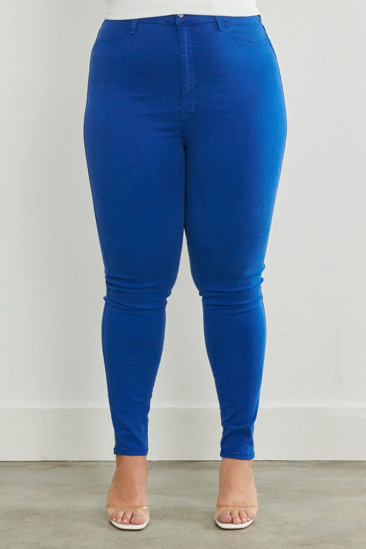 PLUS Berry Skinny Jeans