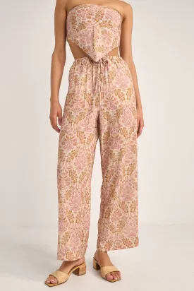 RHYTHM Jessie Paisley Drawstring Pant
