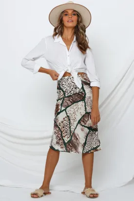 Sauvage Midi Skirt