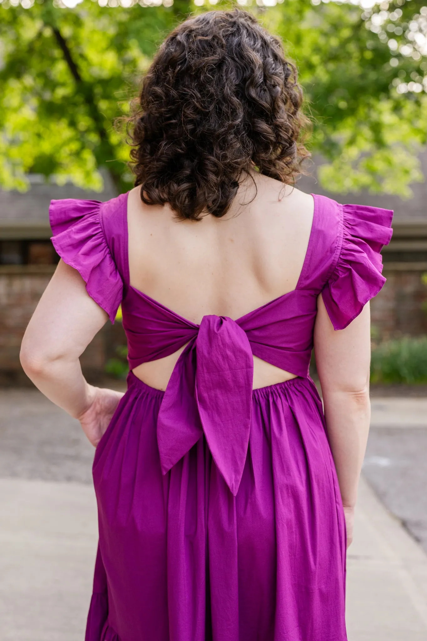 The Parker Tie-Back Dress