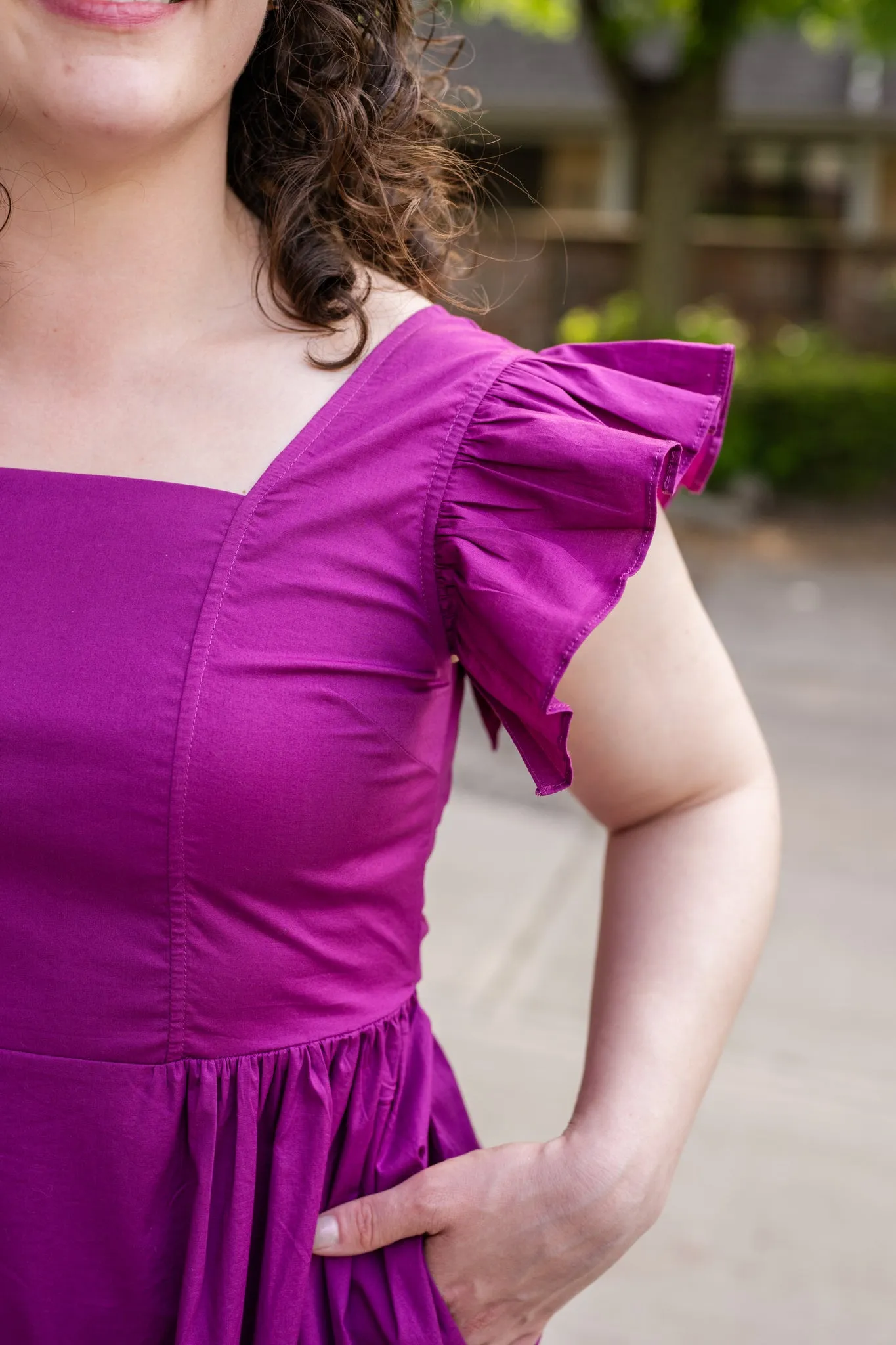 The Parker Tie-Back Dress