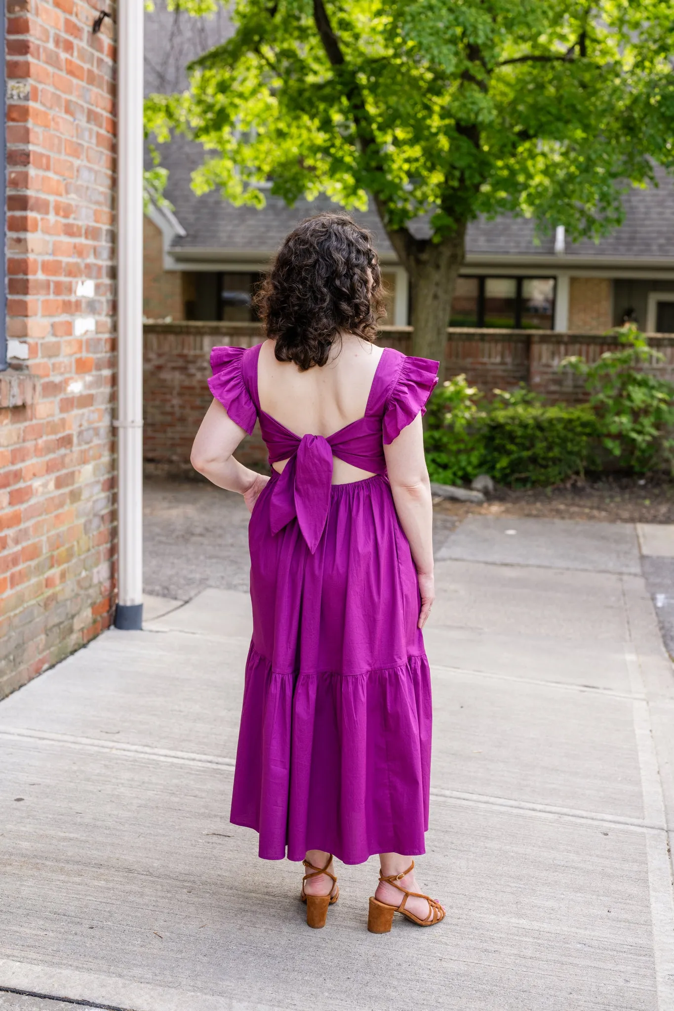 The Parker Tie-Back Dress