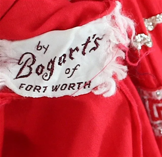 Vintage 1940s Square Dance Dress from Bogarts Fort Worth Texas