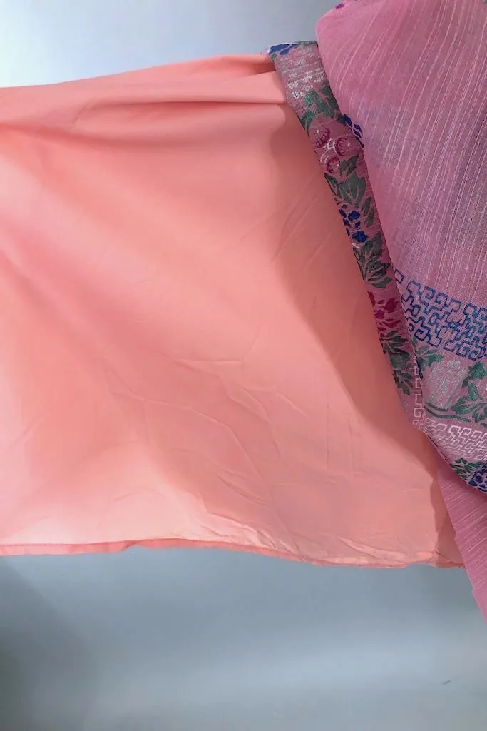 Vintage Alfred Shaheen Orchid Pink Dress