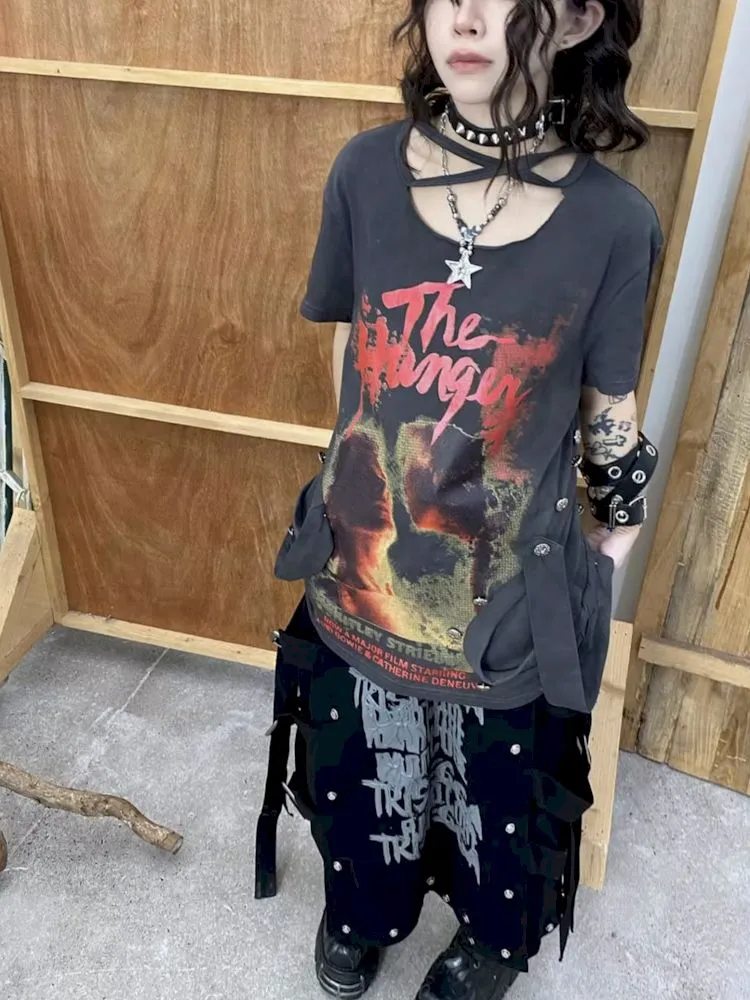 Waistband Punk Short Sleeve【s0000009289】