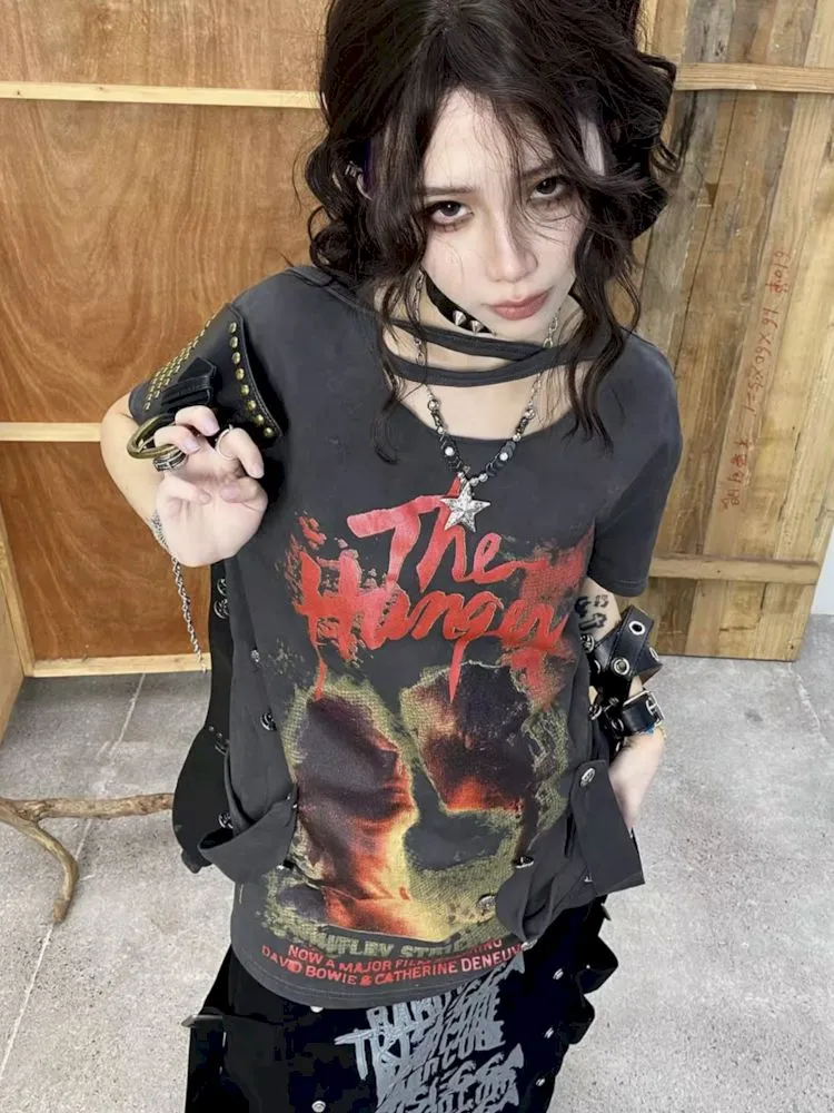Waistband Punk Short Sleeve【s0000009289】