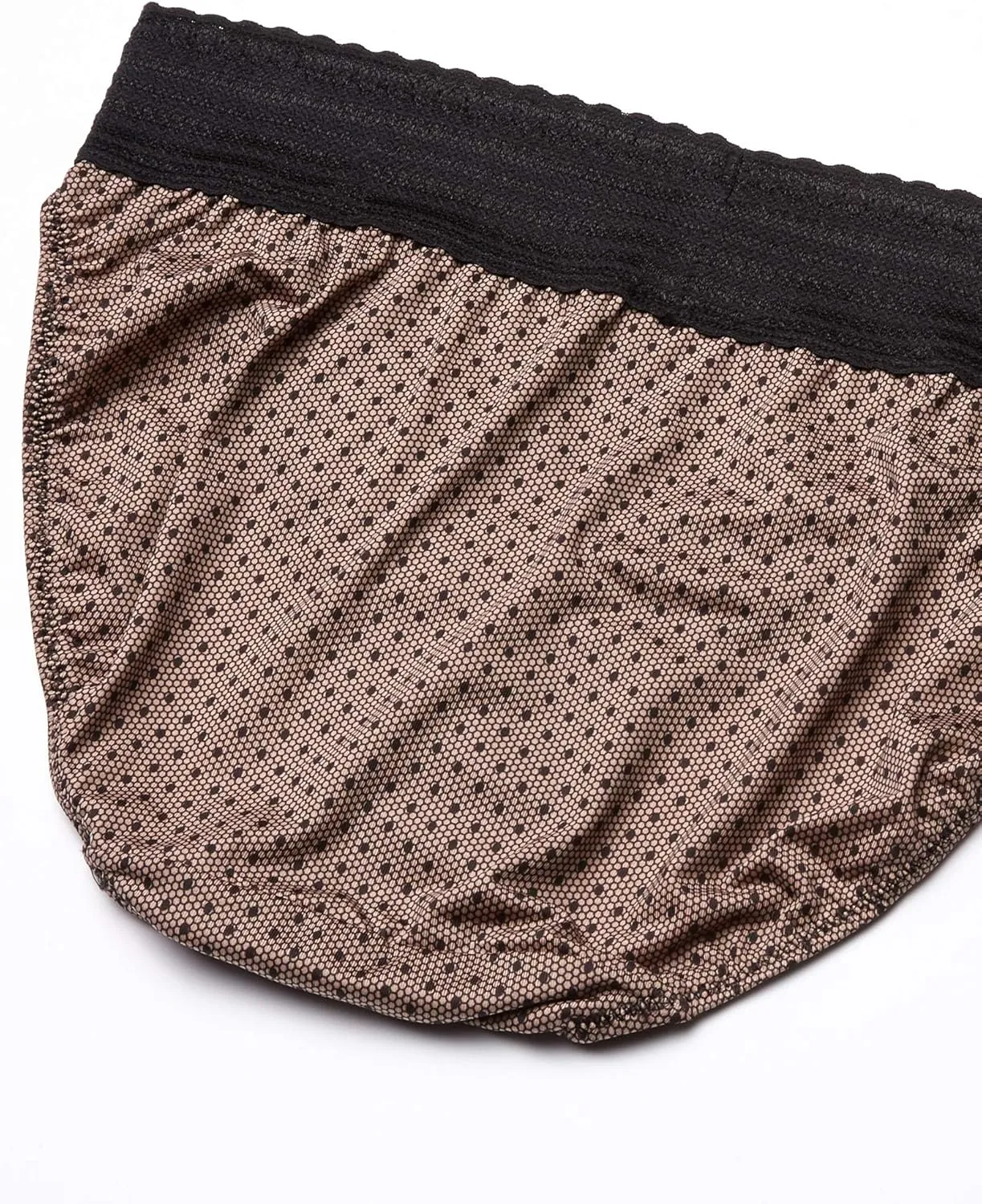 Warner's Women's Blissful Benefits Dig-Free Comfort Waistband with Lace Microfiber Hi-Cut 3-Pack 5109w