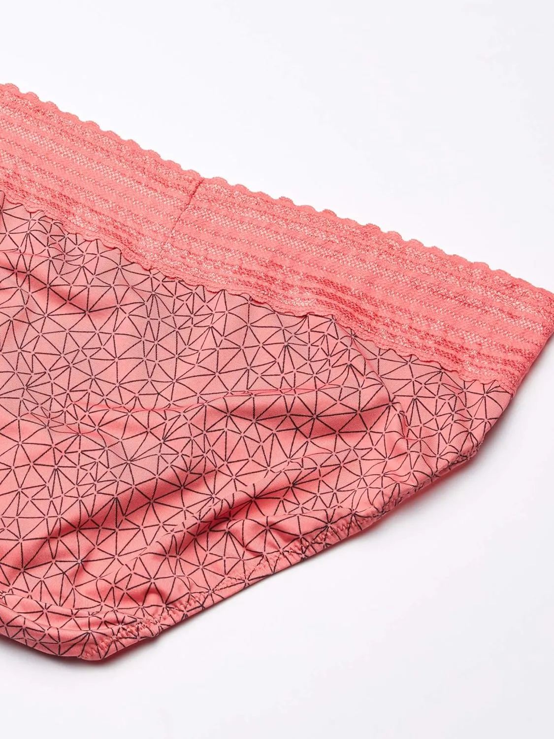 Warner's Women's Blissful Benefits Dig-Free Comfort Waistband with Lace Microfiber Hi-Cut 3-Pack 5109w
